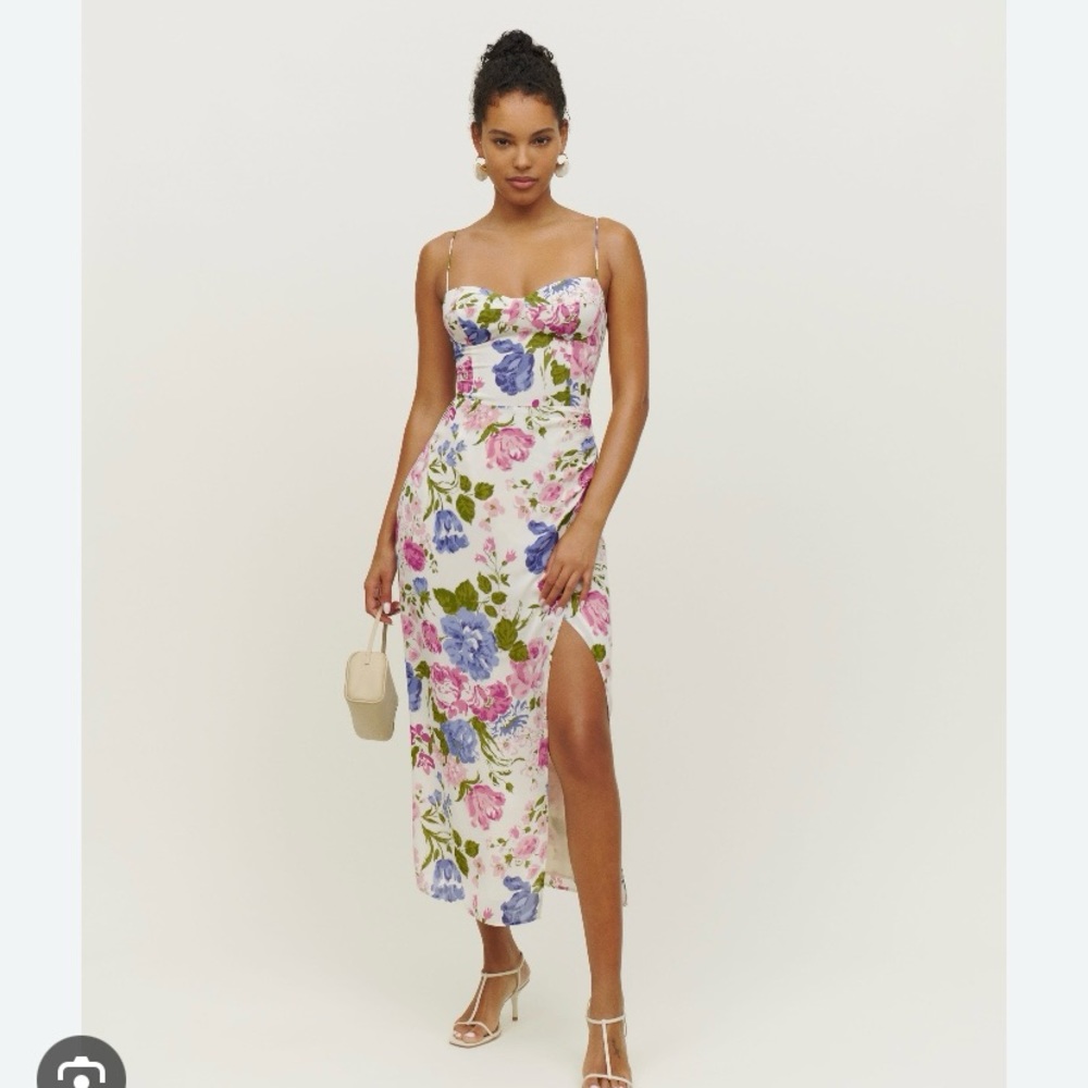 Reformation Kourtney Floral Dress